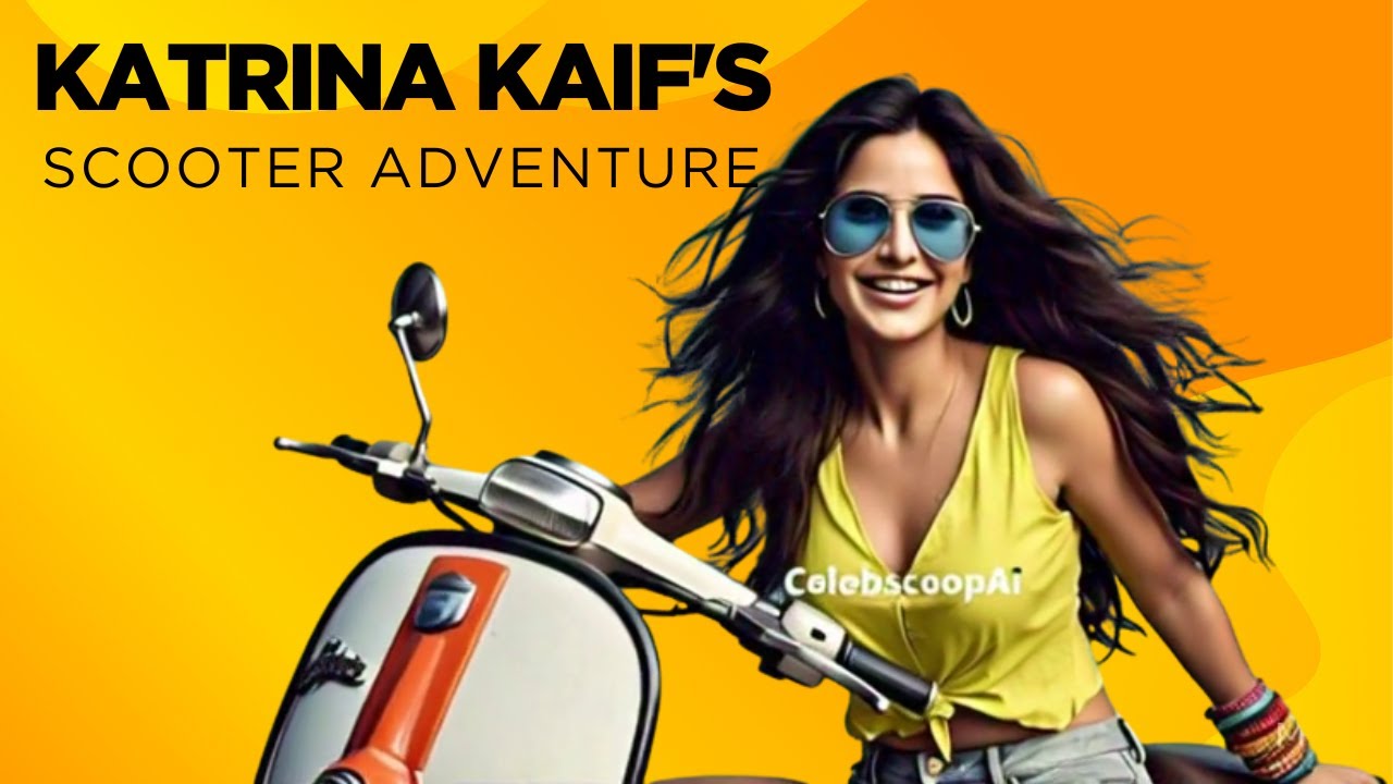 Katrina Kaif's Chic Scooter Photoshoot: A Behind-the-Scenes Glimpse ...